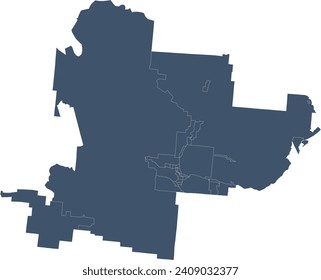 Kamloops Census Metropolitan Area (CMA) Census Tracts, British Columbia Province of Canada