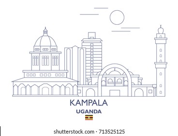 Kampala Linear City Skyline, Uganda