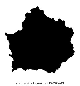 Kamphaeng Phet province map, administrative division of Thailand. Vector illustration.
