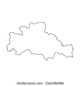 kampong cham region map cambodia country