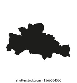 kampong cham region map cambodia country