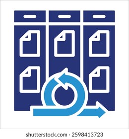 Kanban Board Icon Element For Design