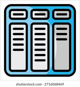Kanban Board Icon Element für Design