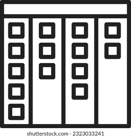 Kanban Icon image. Suitable for mobile application.