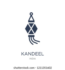 Kandeel icon. Trendy flat vector Kandeel icon on white background from india collection, vector illustration can be use for web and mobile, eps10