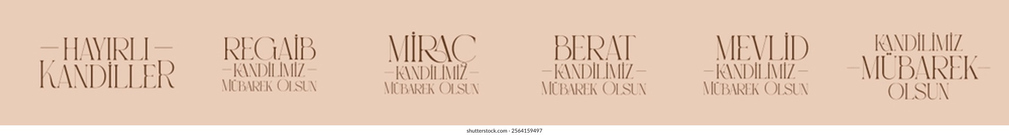 hayırlı kandiller. kandilimiz mübarek olsun. regaip, miraç, berat, mevlid kandili kutlu olsun. Happy holy nights. May our holy night be blessed. Happy holy nights of Regaib, Miraç, Berat, Mawlid.