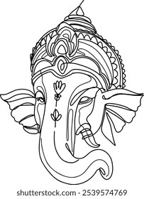 Kanesha Happiness God Line Art