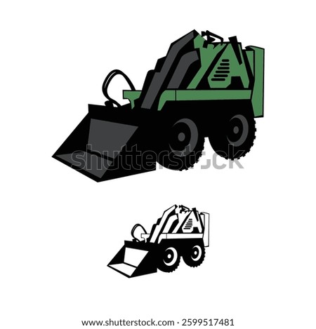 Kanga DW625 Mini Skid Steer Loader, 