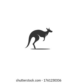 Kangaroo Australia Logo Design Stock Vector (Royalty Free) 1761230336 ...