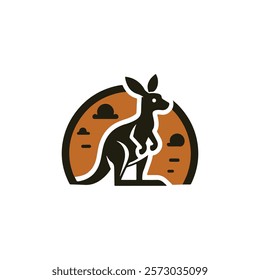 Kangaroo Company Logo for sale.