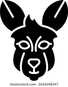 Kangaroo Criativo Novos Ícones Design Vetor Design
