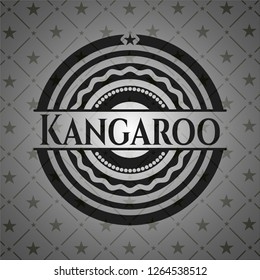Kangaroo dark badge