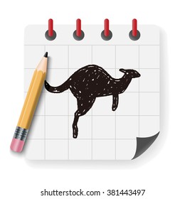 Kangaroo doodle
