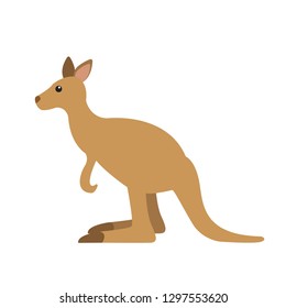 Kangaroo emoji vector