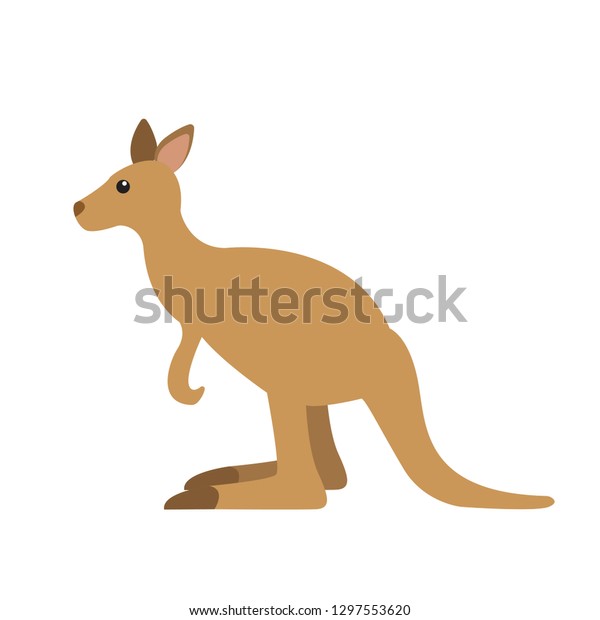 Kangaroo Emoji Vector Stock Vector Royalty Free