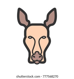 Kangaroo Face icon