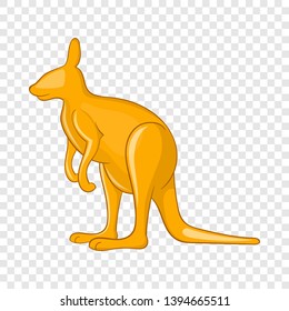 Kangaroo icon. Cartoon illustration of kangaroo vector icon for web design