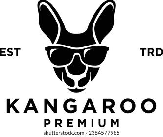 Kangaroo icon design illustration template