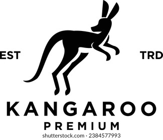 Kangaroo icon design illustration template