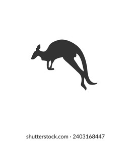 kangaroo icon illustration isolated vector sign symbol