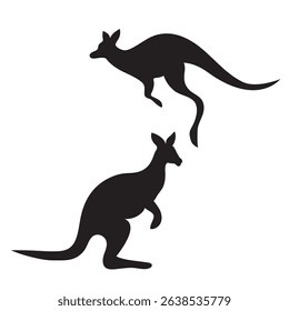 kangaroo icon illustration isolated vector sign symbol