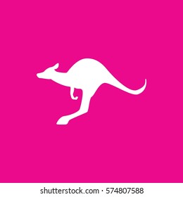 kangaroo icon illustration isolated vector sign symbol