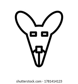 kangaroo icon or logo isolated sign symbol vector illustration - high quality black style vector icons
