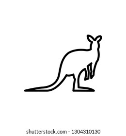 kangaroo icon template