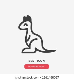 kangaroo icon vector