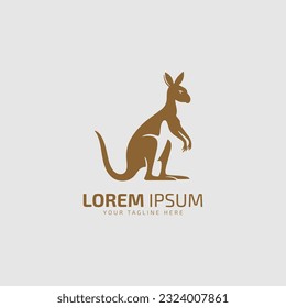 Kangaroo icon vector illustration design