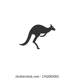 Kangaroo Icon Vector. Simple flat symbol
