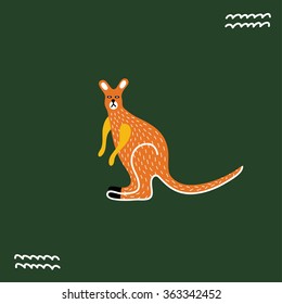 Kangaroo illustrations