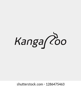 
Kangaroo lineart is simple and easy to understand
