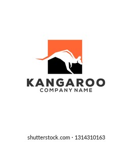 kangaroo logo design