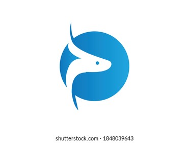 Kangaroo Logo design inspiration Vector template.