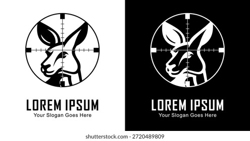 Kangaroo Logo-Design, das derzeit in der Aufnahme ist