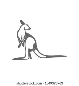 Kangaroo Logo Design Vector. Kangaroo logo Template
