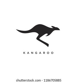 kangaroo logo icon designs vector