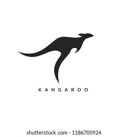 kangaroo logo icon designs vector