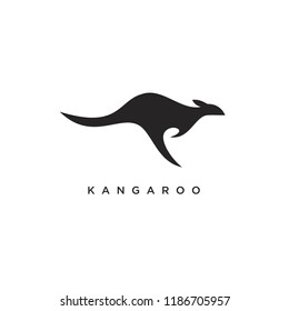 kangaroo logo icon designs vector