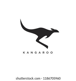 kangaroo logo icon designs vector