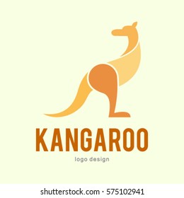 KANGAROO LOGO ICON SYMBOL