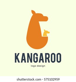 KANGAROO LOGO ICON SYMBOL