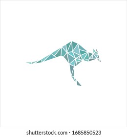 Kangaroo Logo vector design Template