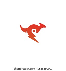 Kangaroo Logo vector design Templates