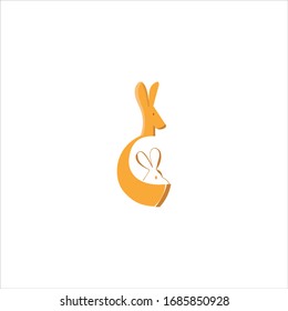 Kangaroo Logo vector design Templates