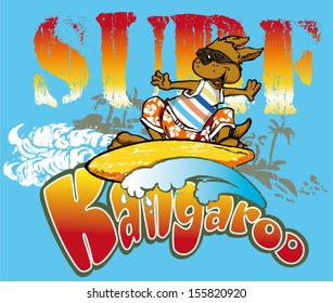 kangaroo surfer