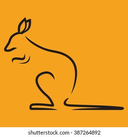 Kangaroo Vector