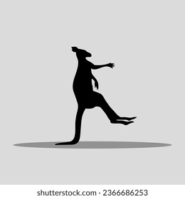 Kangaroo vector image clip art