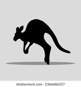 Kangaroo vector image clip art